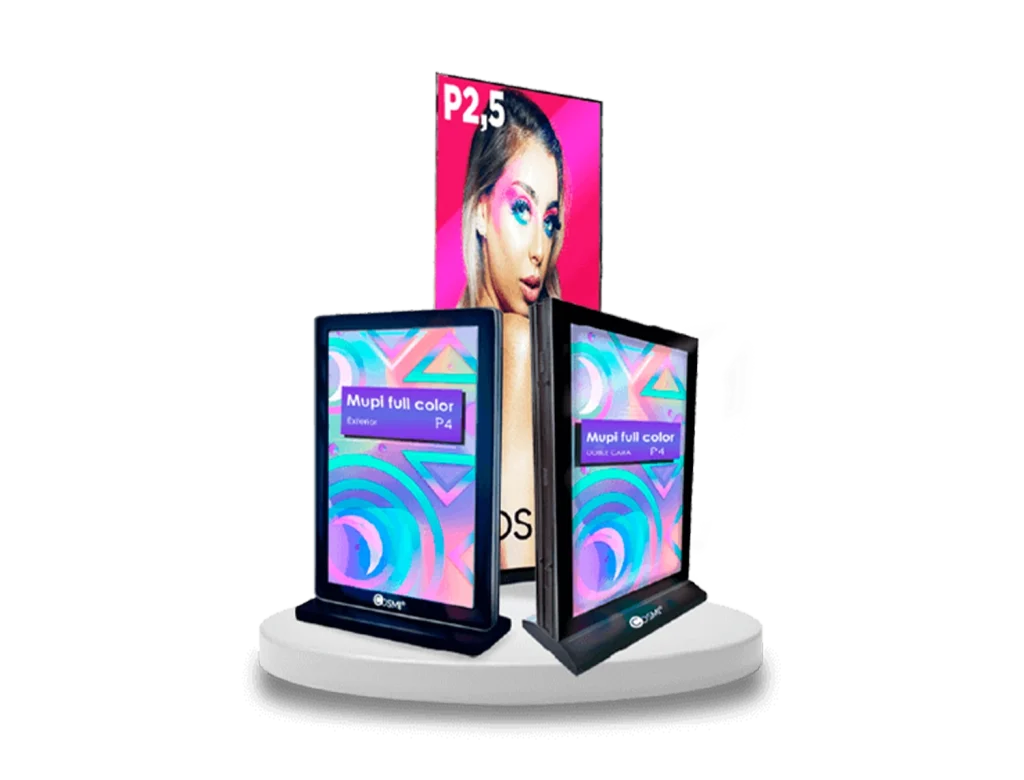 mupis led lcd publicitarios